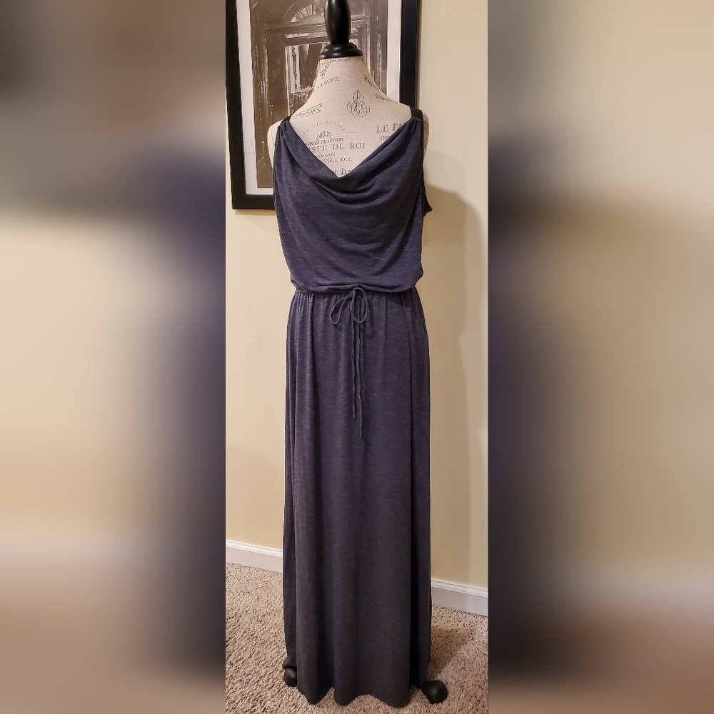 Mossimo maxi dark grey dress - Picture 1 of 6